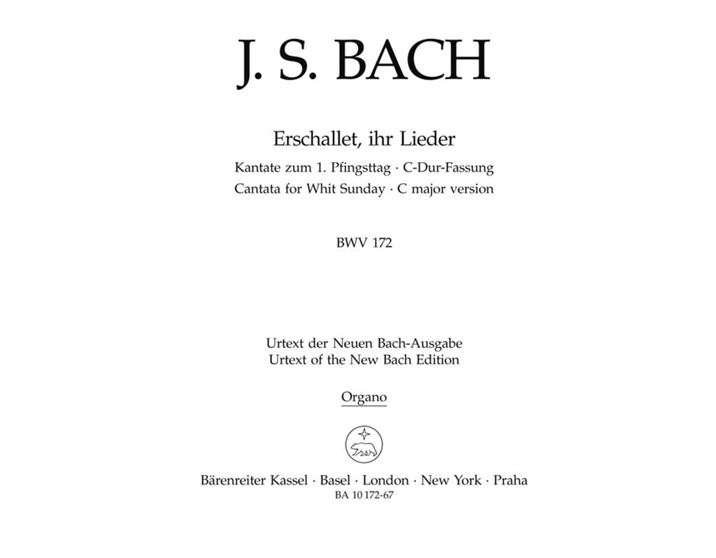Erschallet, ihr Lieder